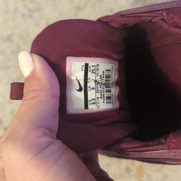 NIKE AIR MAX 97 SE "BORDEAUX CORDUROY" (AQ4137 600) - 8.5 - Picture 6 of 6